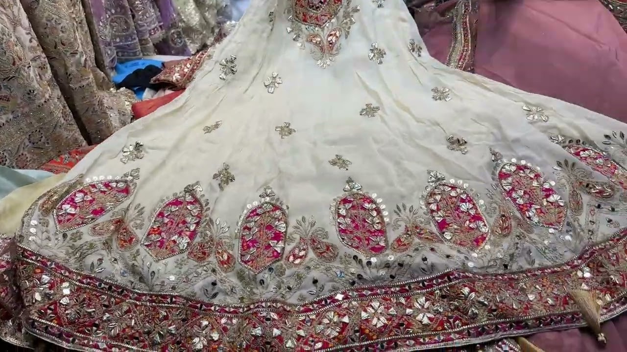 Unique creation shop no 24#wholesalemarket Chandani chowk sarara garara Anarkali pakistani9997686060