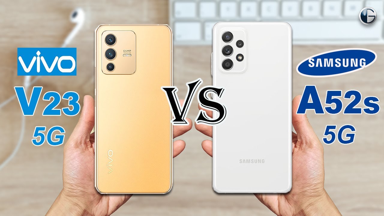 VIVO V23 5G vs SAMSUNG GALAXY A52s || Full Specs Comparison