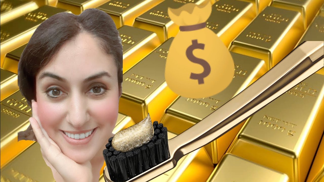Orthodontist Reviews Most Expensive Solid Gold Toothpaste & Toothbrush!
