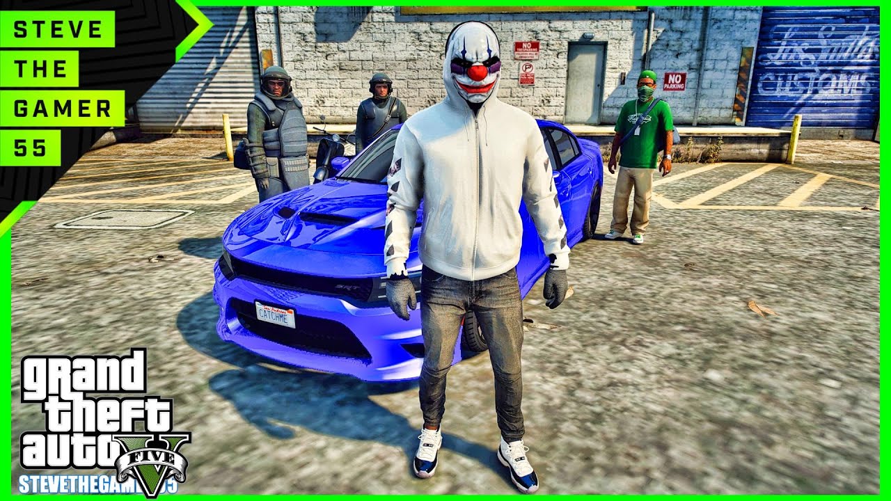 PLAYING as A Bank Robber in GTA 5! Let's go to work GTA 5 Mods| Live