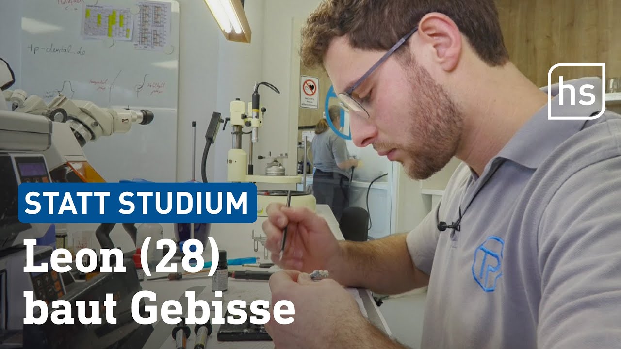Fast wäre Leon kein Zahntechniker geworden – jetzt ist er Meister | hessenschau