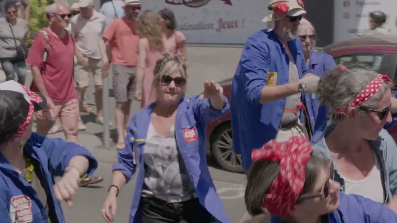 LA ROCHE SUR YON (85)   06 juin 2023 PART 2  - manifestation contre la réforme des retraites