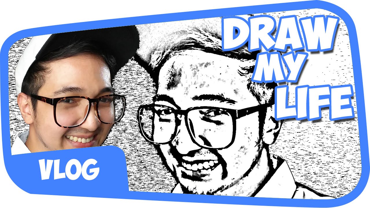 Draw My Life - EdhoZell (100K Subscribers!!)
