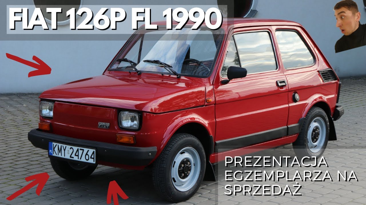 FIAT 126p FL 1990 - Prezentacja egzemplarza na sprzedaż. SZAFRAN Inwestycje