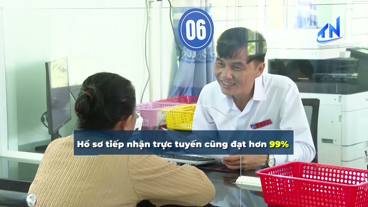 Xã Bình Hiệp đẩy mạnh cải cách hành chính