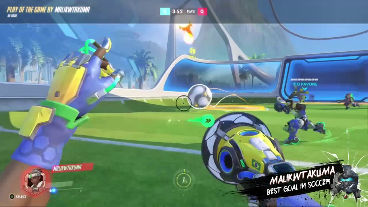 Overwatch Soccer Luc&iacute;o Ball