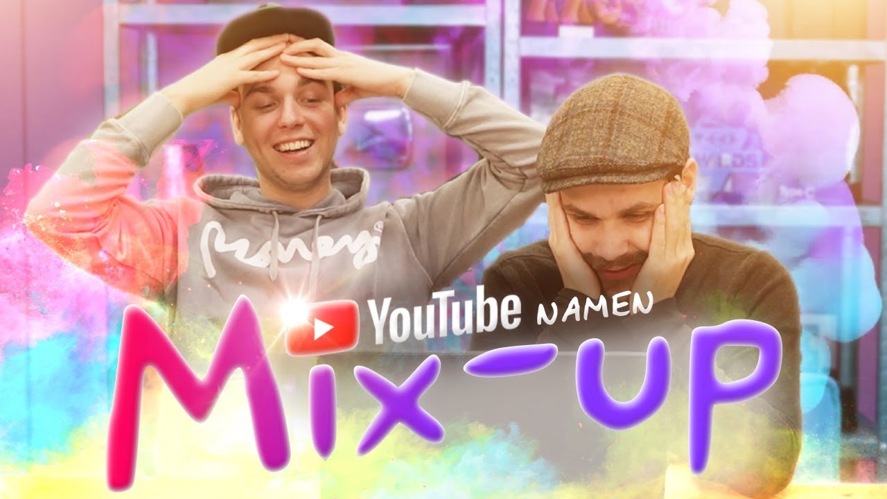 YOUTUBE NAMEN MIX-UP CHALLENGE!