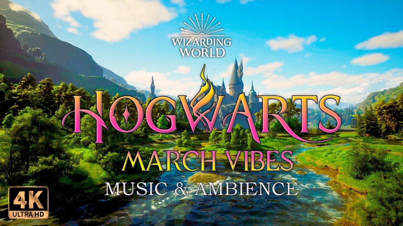 ☀️ A Warm Day at the Foot of the Castle | March Vibes in Hogwarts Legacy