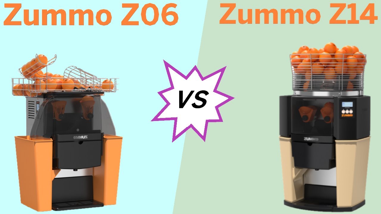 Z06 vs Z14 Juicer Comparison | Zummo
