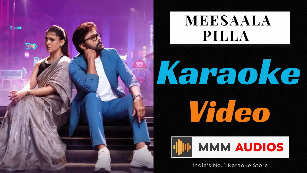 Meesaala Pilla Full Video Karaoke | 