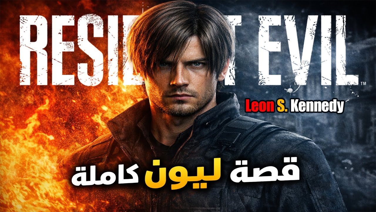 ليون سكوت كينيدي | القصة الكاملة من البداية للنهاية Resident Evil