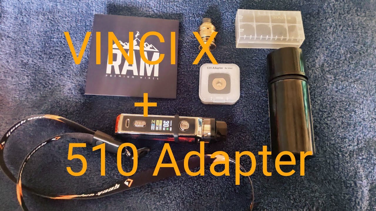 VOOPOO Vinci X Mod Pod | 510 Adapter test | Cloud Check