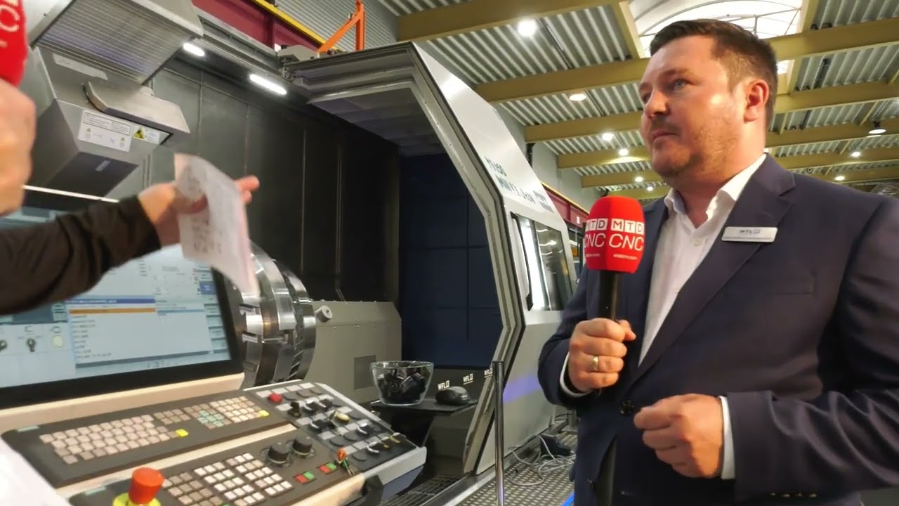 Complex high-precision mill turn parts with the M150 from WFL Millturn Technologies