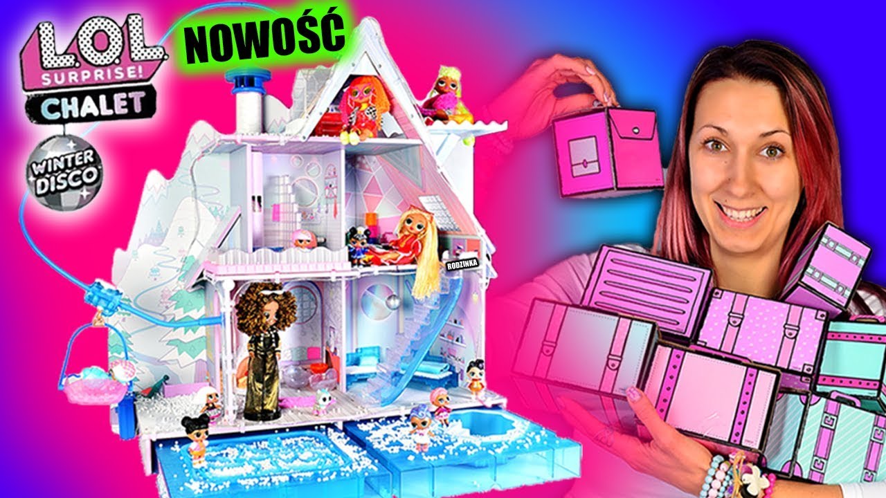 LOL Winter Disco Chalet зимний курорт новый 2019 кукольный домик | Мариво - развлекайся с нами