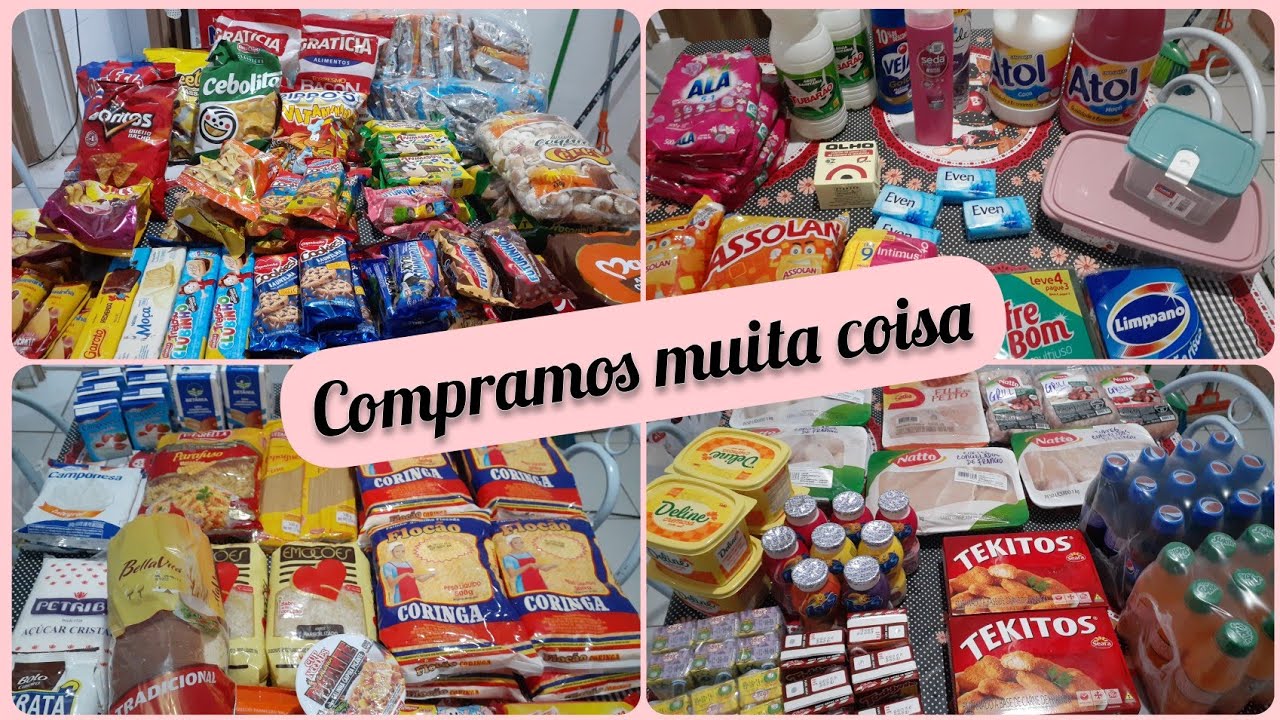 Compras Do Mês de Junho no NOVO ATACAREJO