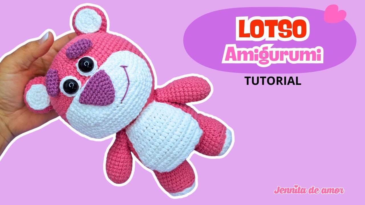 LOTSO Patrón en Video Español e Ingles- Amigurumi Tutorial