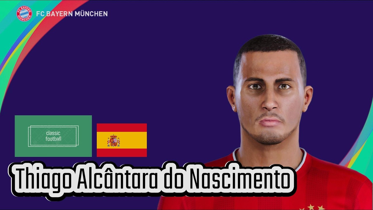 Thiago Alcântara do Nascimento - PES Clasico (Face, Body& Stats)