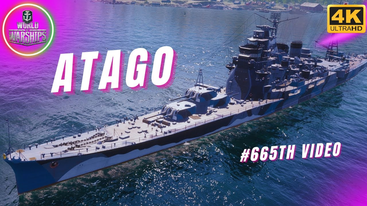 Wows ATAGO - OPERATION: CHERRY BLOSSOM - World of Warships Gameplay #wows #worldofwarships #gaming