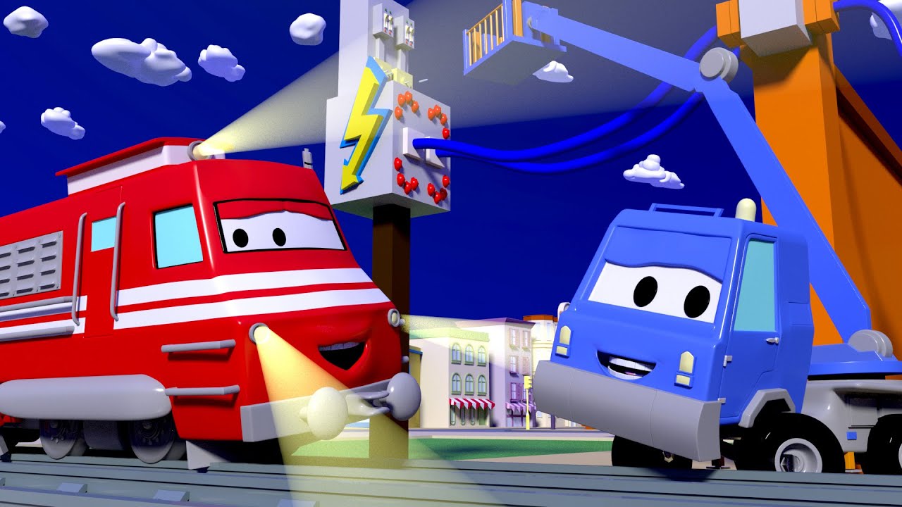 Troy si kereta 🚉  Trek Pengambil Ceri - truk kartun untuk anak-anak l Indonesian Cartoons for Kids