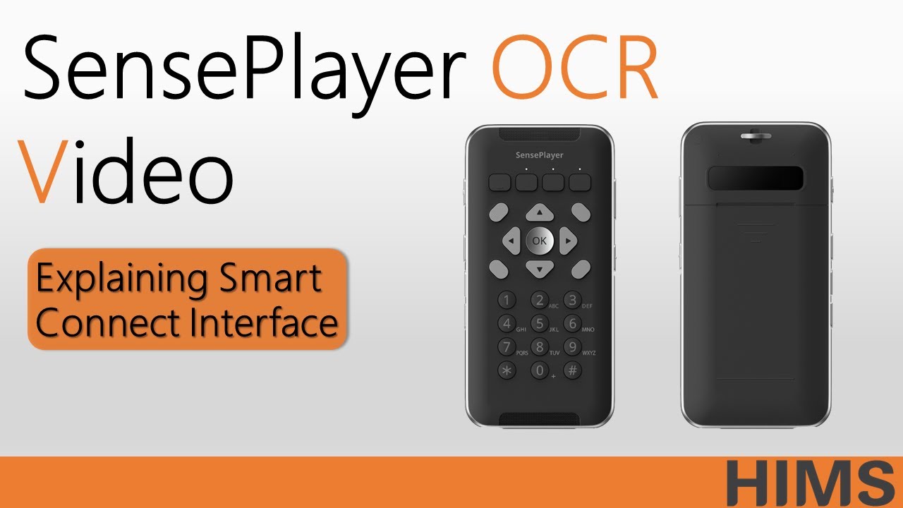 05 SensePlayer Explaining Smart Connect Interface