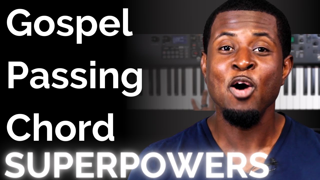 Gospel Passing Chords Piano Tutorial |  Superpowers 🔥🔥