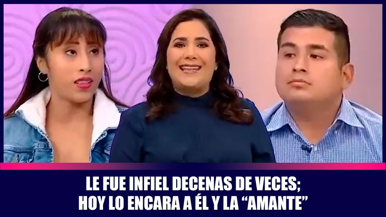 Le fue infiel decenas de veces; hoy lo encara a él y la “amante” | Andrea