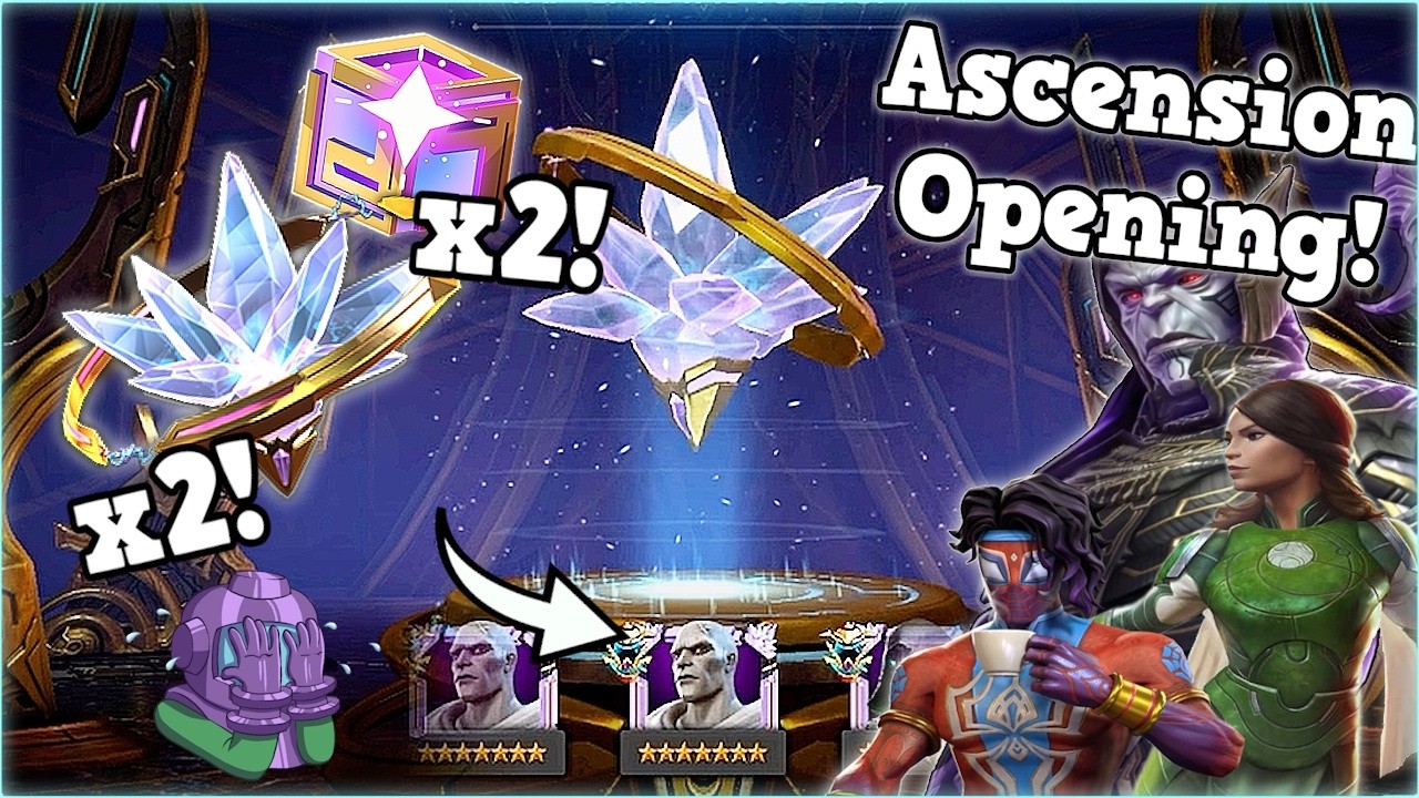 WORST LUCK ON YOUTUBE?! Ascension Opening Part 1! | Marvel Contest of Champions