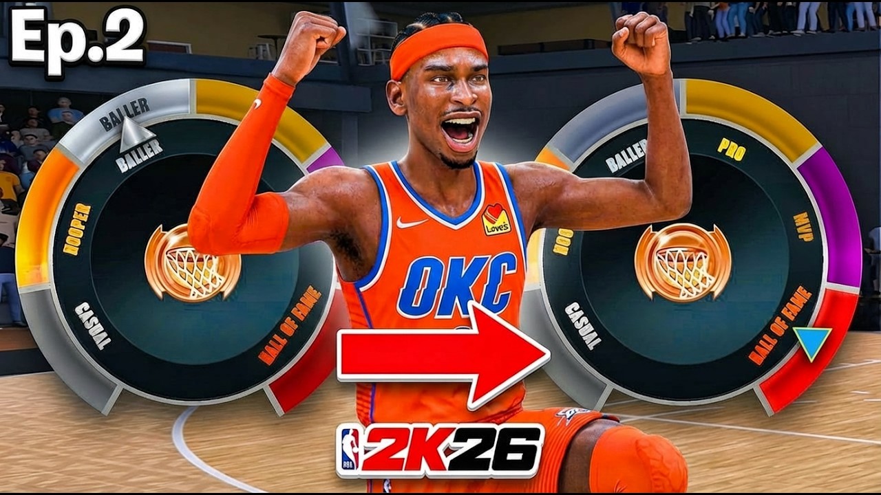 SHAI GILGEOUS-ALEXANDER BUILD: ROOKIE to RED PLATE in the RANDOM REC EP. 2