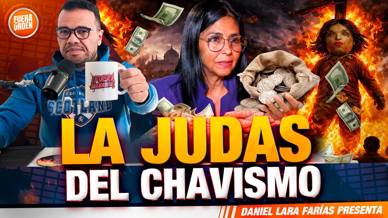 Delcy es la Judas del A&ntilde;o y el Chavismo Ya no Puede Ocultarlo