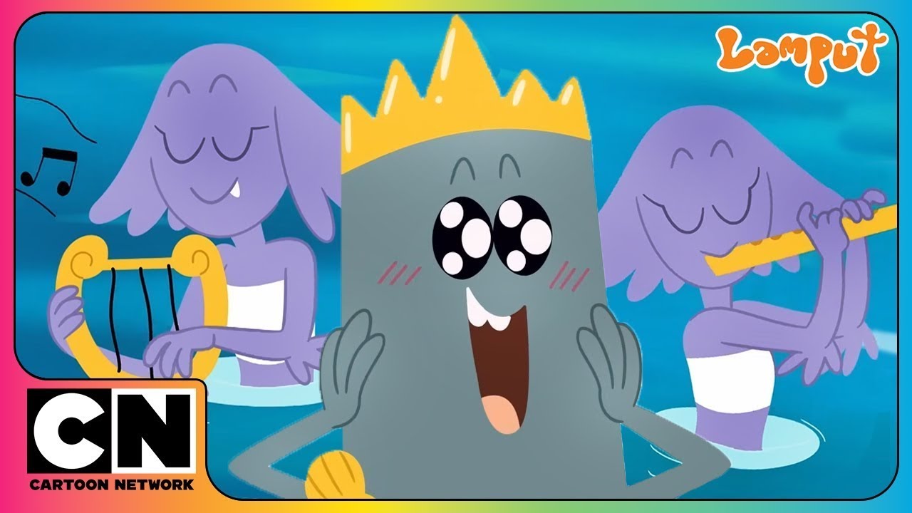 Тощий Док становится Королём Русалок?! 🧜‍♂️👑🌊 Побег Лампута в океан | Lamput представляет