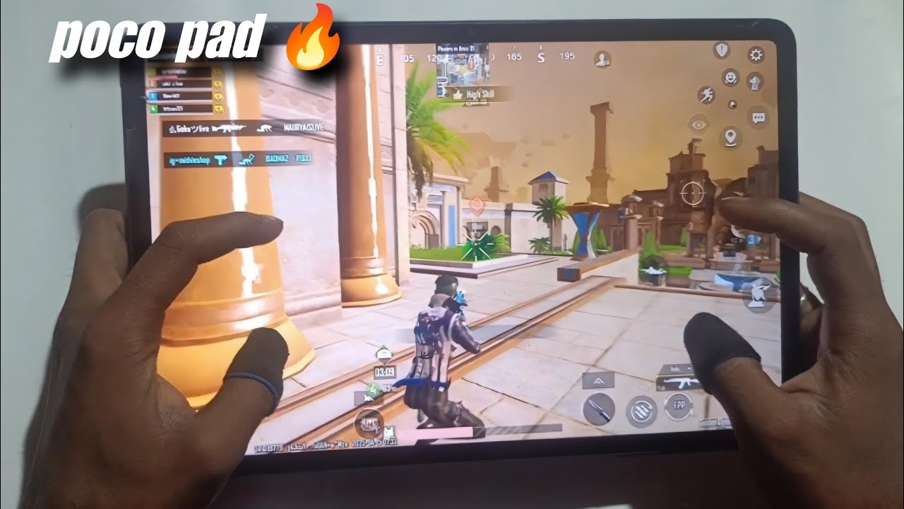 poco pad 5g bgmi livik gameplay😍HDR+Extream 120fps|4k Graphic setting