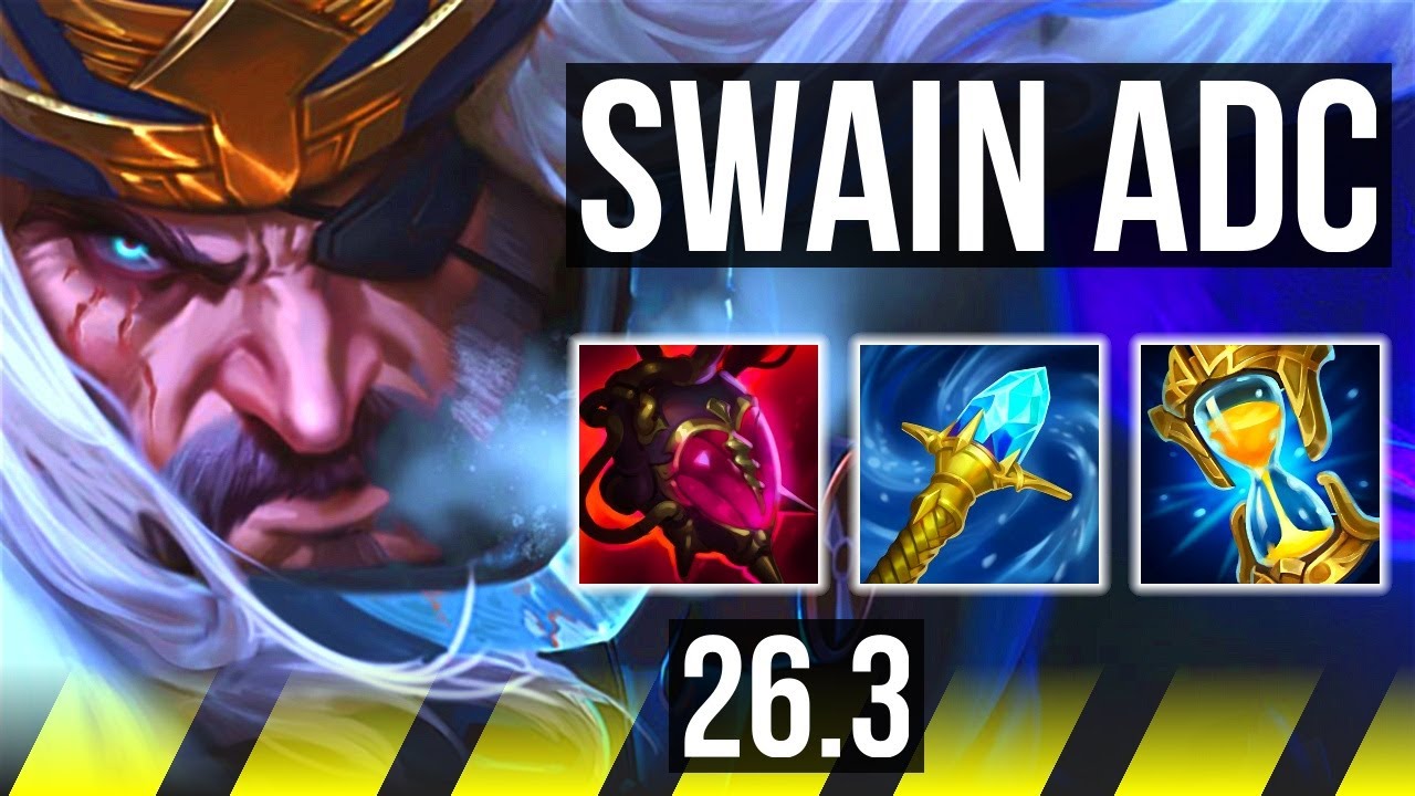 SWAIN & Leona vs APHELIOS & Pyke (ADC) | Good KDA: 19/1/7 | KR Master | 26.3