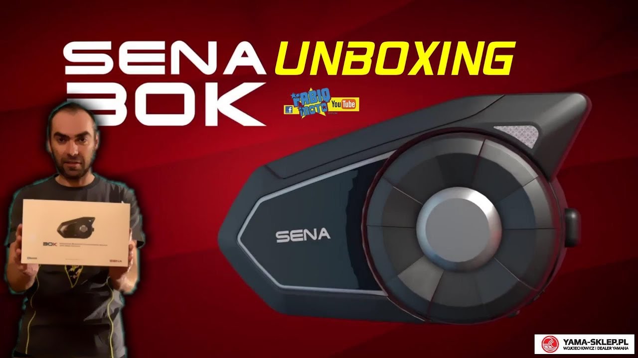 Sena 30K Unboxing - Fabiq Moto
