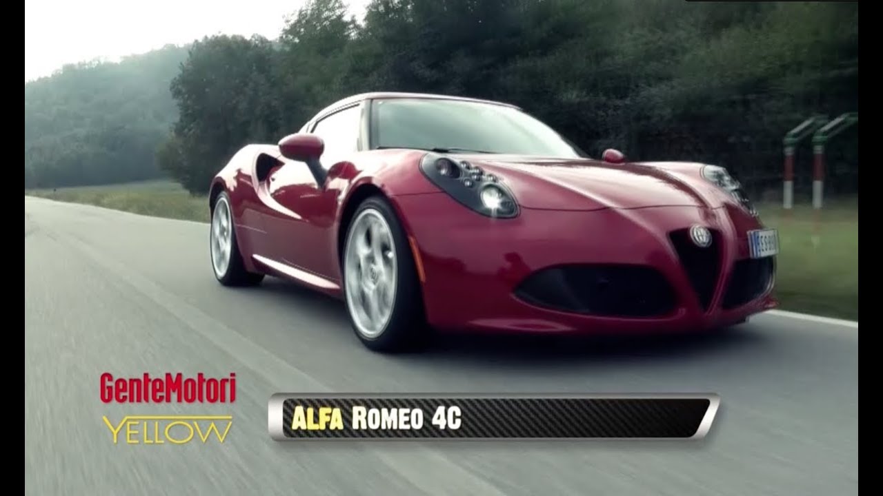 Alfa Romeo 4C: test su strada e in pista a Balocco - gentemotori.it
