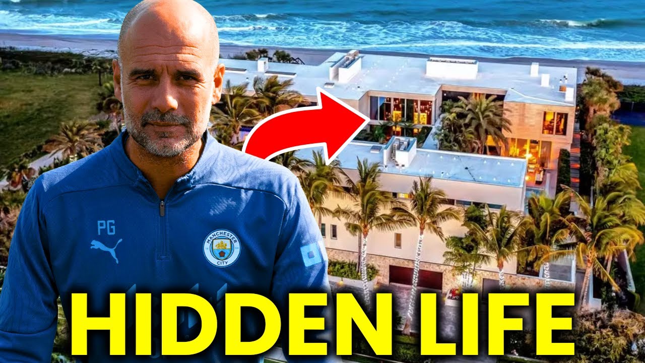 PEP GUARDIOLA'S LUXURIOUS LIFE SALARY CARS AND MANSIONS