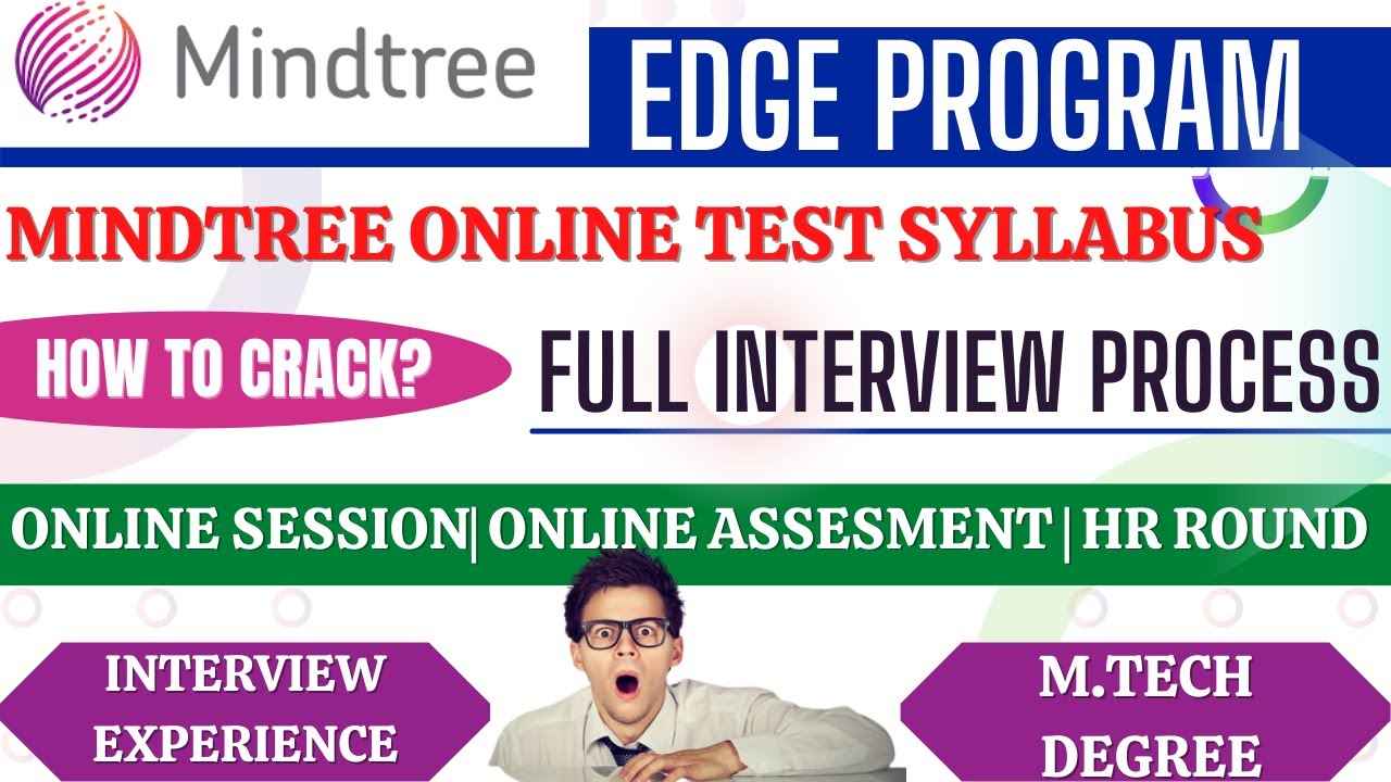 Mindtree Edge Program | Interview Process | Written Test Syllabus | Mindtree Recruitment Process |