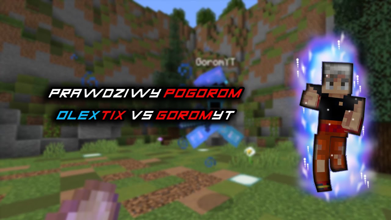 Prawdziwy Pogorom- OlexTix vs GoromYT (Minecraft JetCraft)