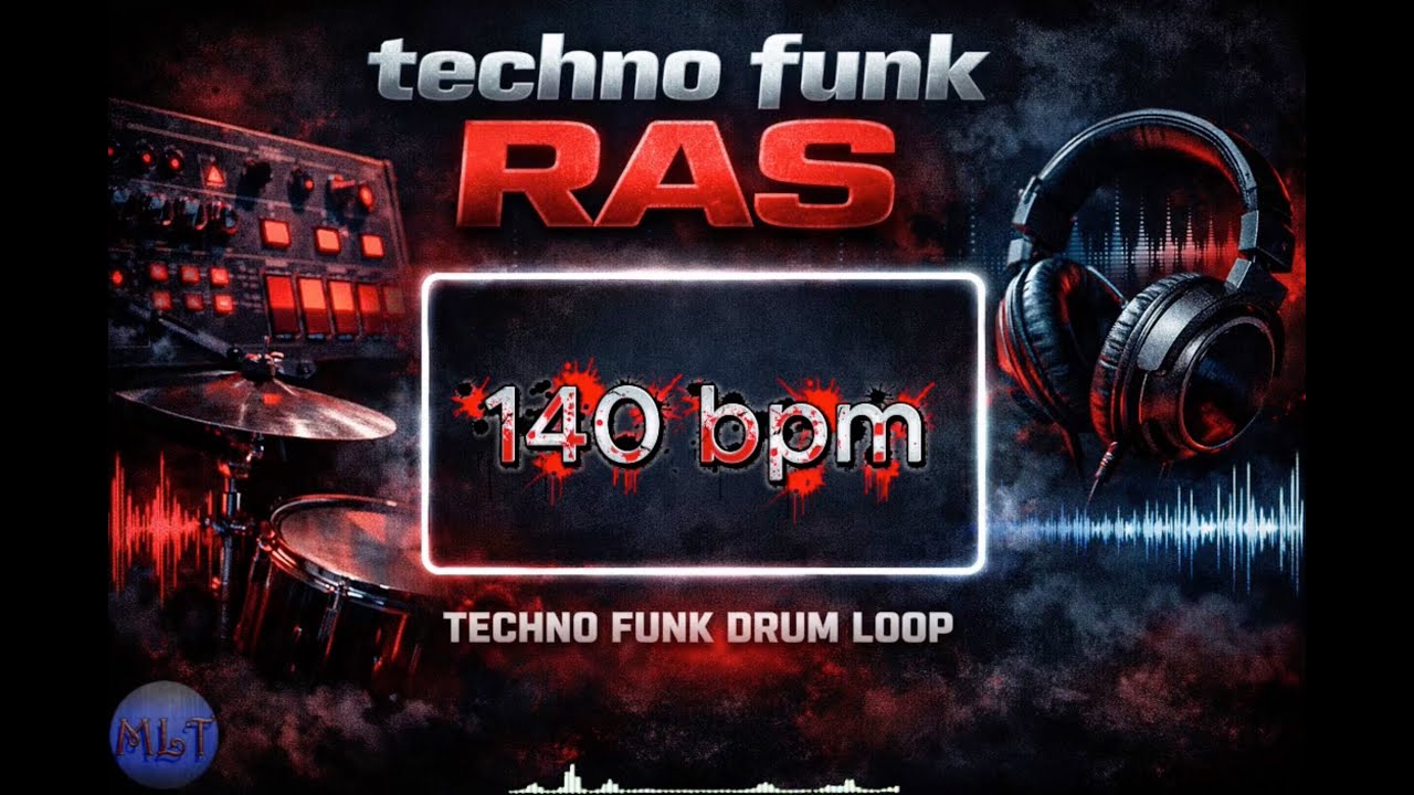 140 bpm - Backing Techno Funk Metronome
