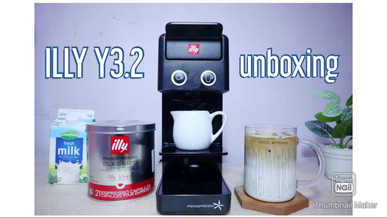 ☕ ILLY Y3.2 Coffee Machine Unboxing | starD 별디