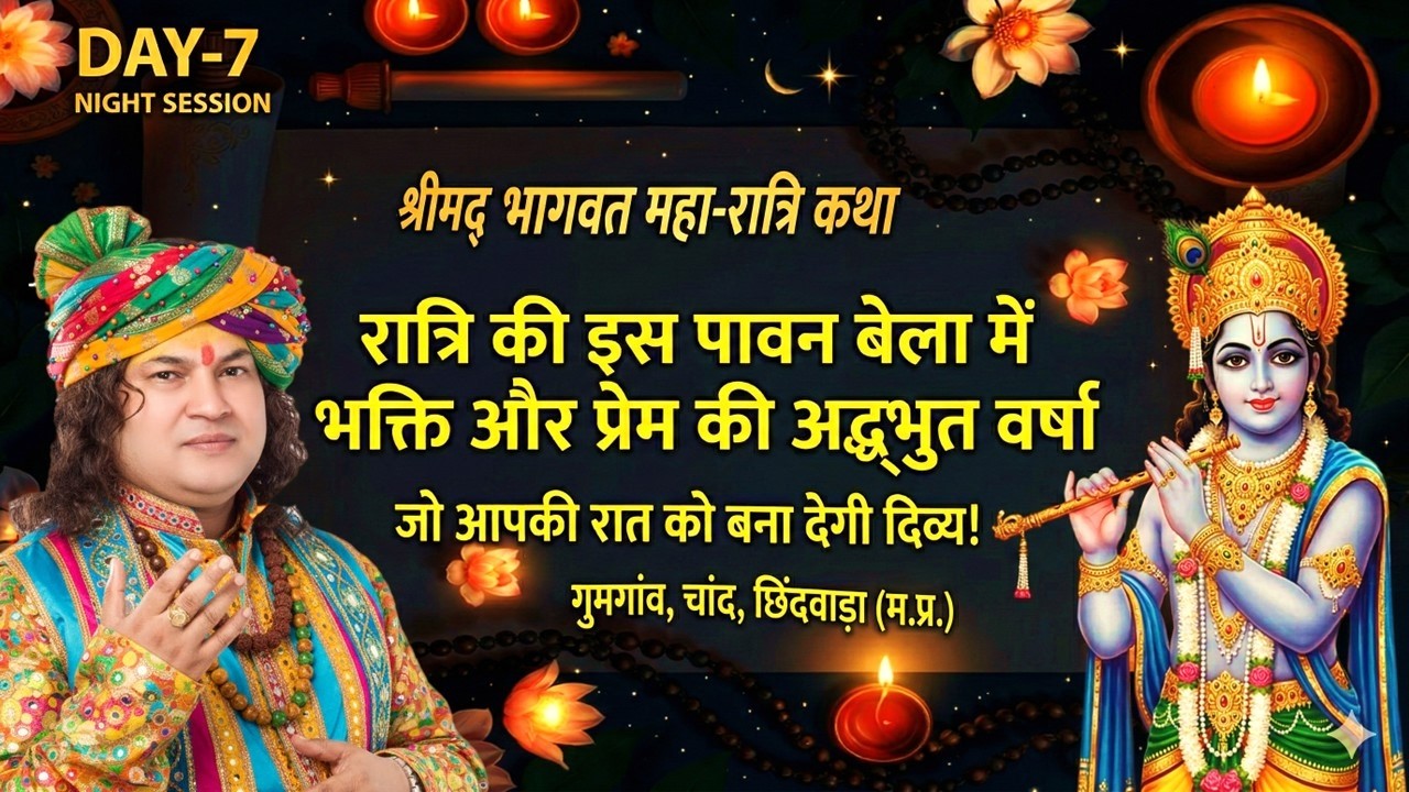 भगवान कृष्ण का ऐसा अद्भुत कथा पहले नहीं देखा होगा  @ShriGaneshPrasadDubeyJiSaral #shanti