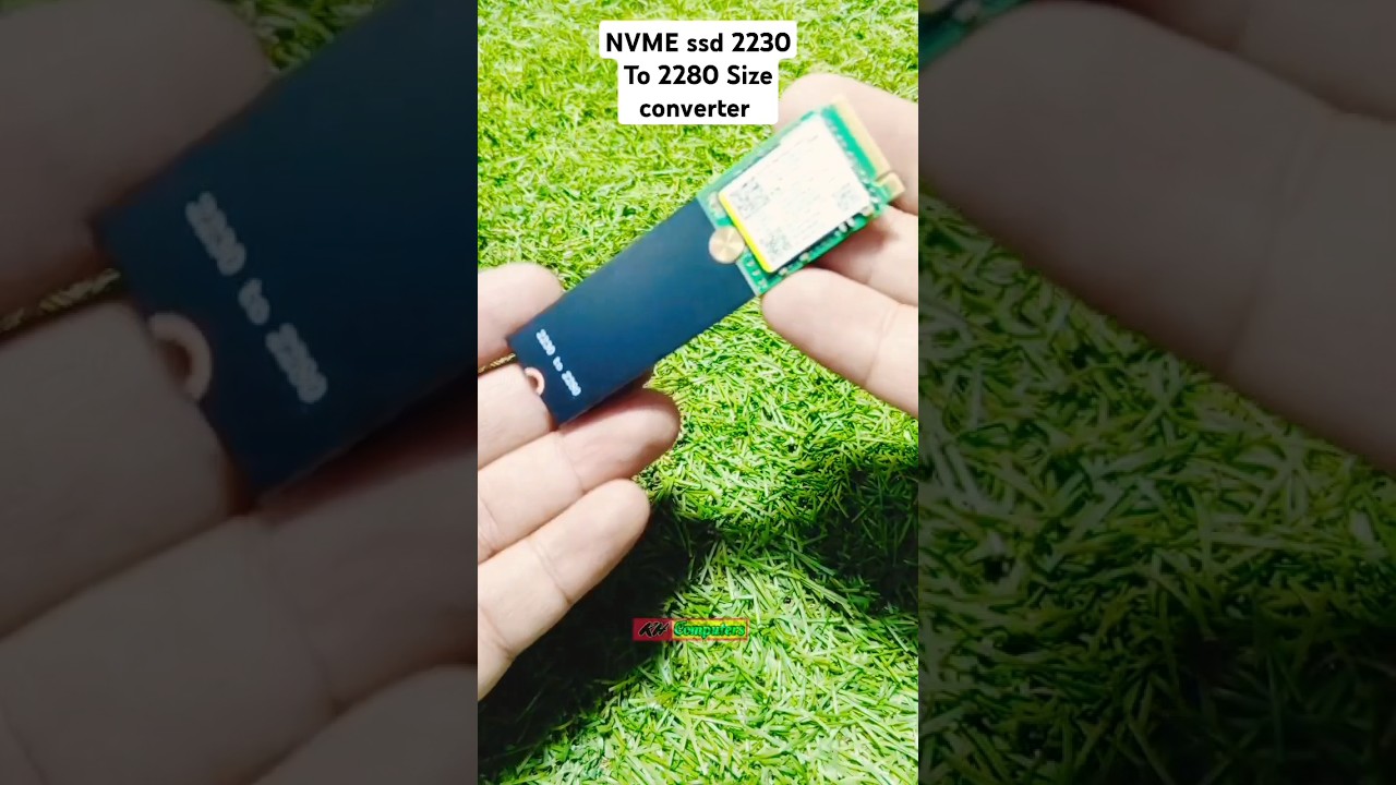 Nvme SSD 2230 To 2280 Size converter #shortsvideo #laptoptips #nvmessd