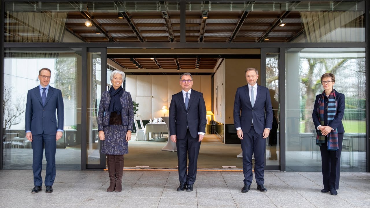 Feier zum Amtswechsel des Bundesbankpräsidenten