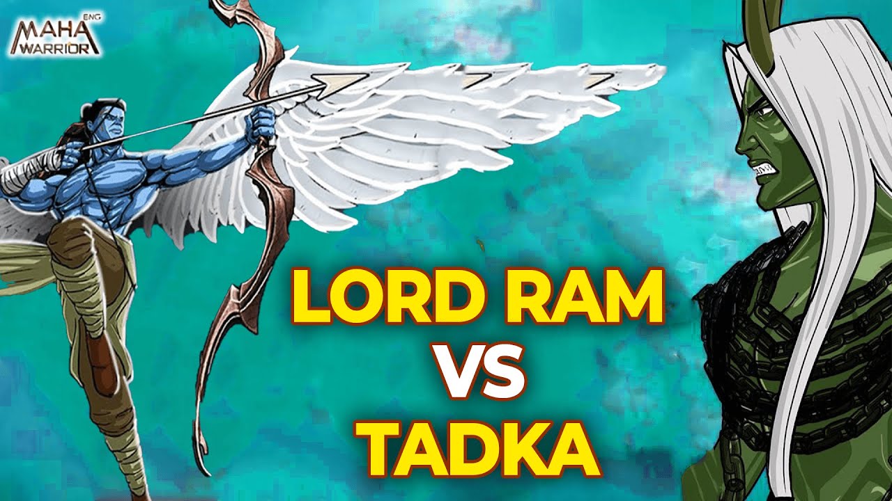 Battle of Lord Ram & Taadka | Ramayan Katha | Ram vs Taadka