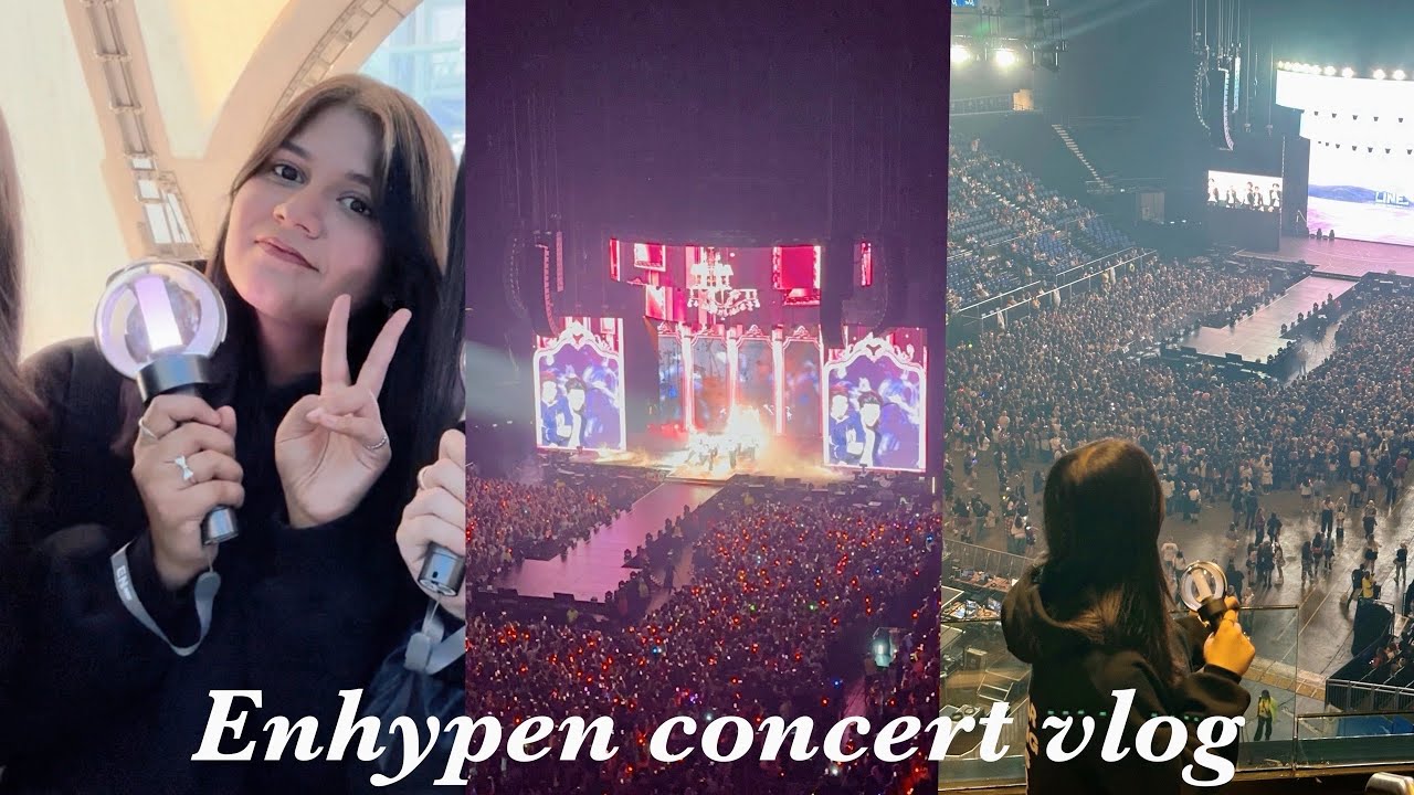 Enhypen concert London vlog (my first concert😱✨) | Leena Land
