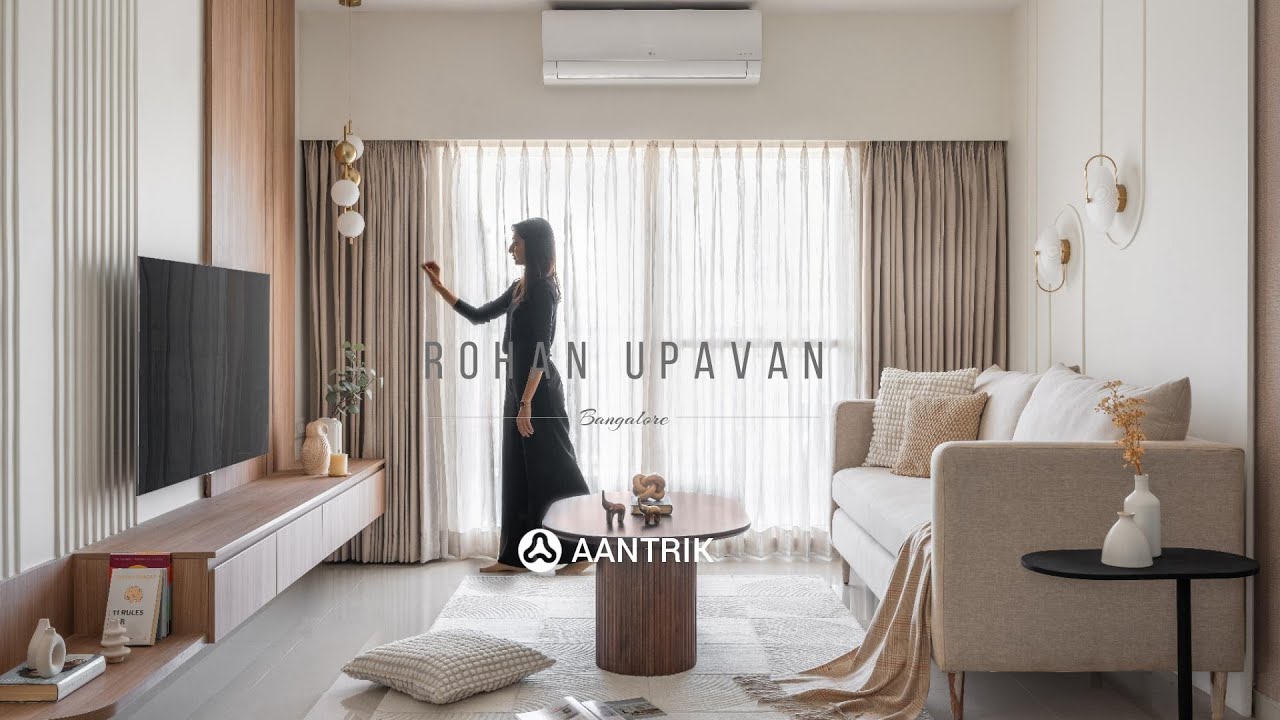 Rohan Upavan, Bangalore | A Symphony of Style in Every Corner | Aantrik Interiors