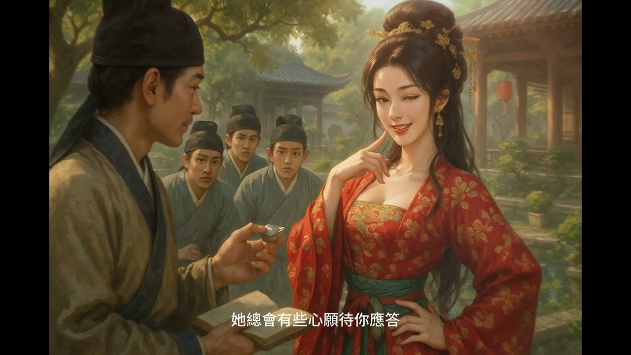 《姑娘說》「姑娘身影如畫神仙般優雅，可是啊她總會有些心願待你應答」【墨唱原創】