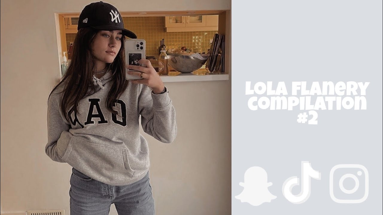 Lola flanery compilation 2 | Instagram, tiktok, behind the scenes, bloopers ect...