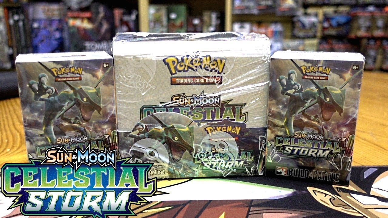 MY FIRST CELESTIAL STORM BOX OPENING!! | Pokemon TCG