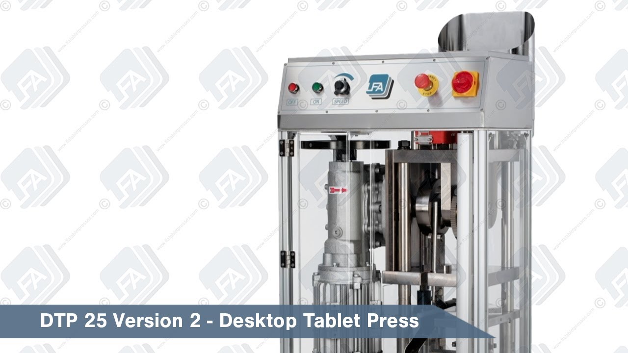 DTP 25 Version 2 - Desktop Tablet Press | LFA Tablet Presses