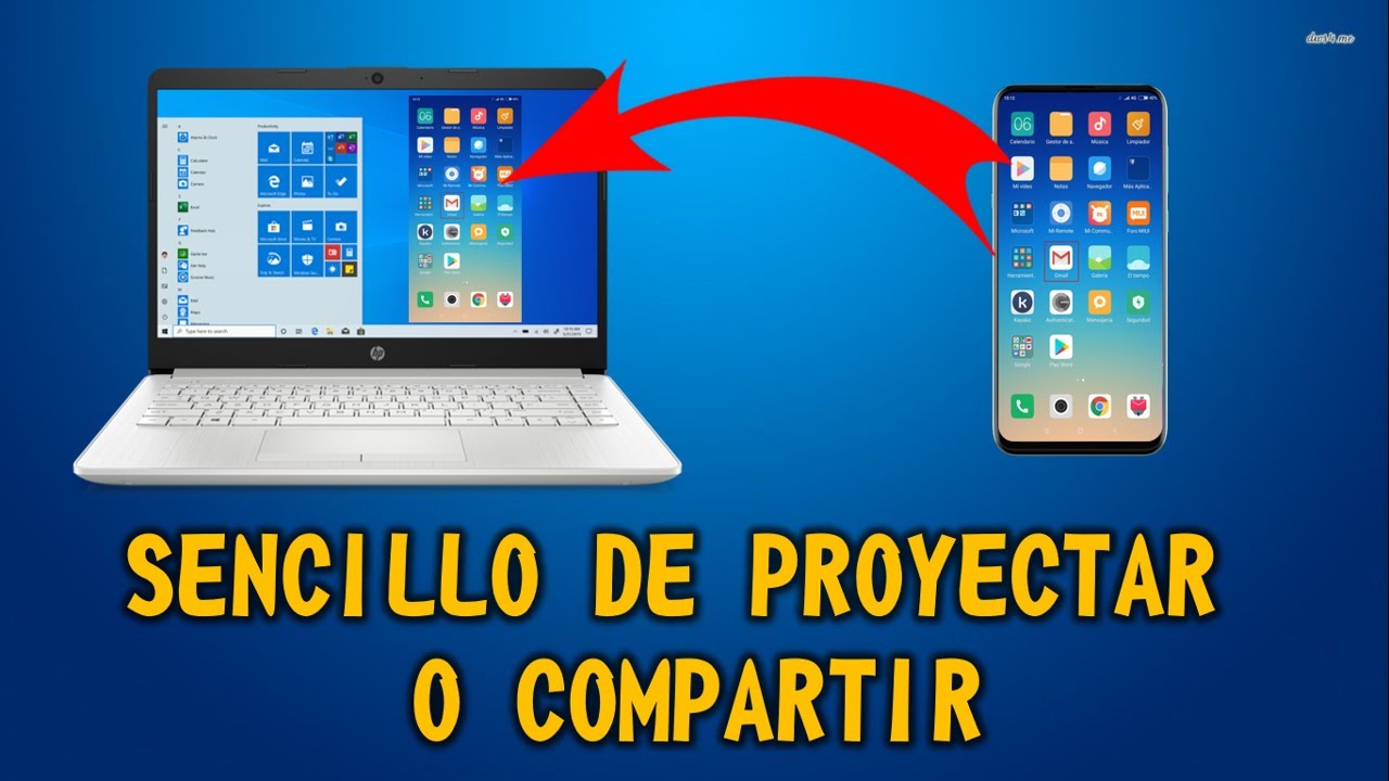 👍COMPARTIR PANTALLA DE CELULAR A LAPTOP DE MANERA FACIL👍